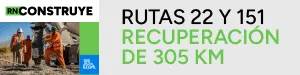 Río Negro se hace cargo de sus rutas — Rutas 22 y 151